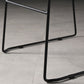 Sedile quadrata in stile moderno sgabello da bar in pelle da bar con gambe metalliche per casa