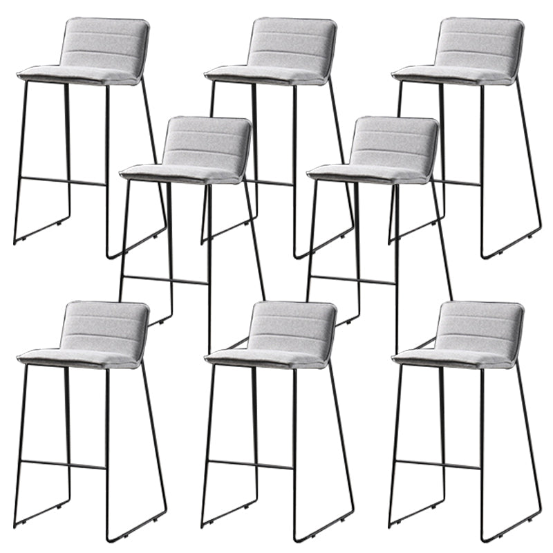 Sedile quadrata in stile moderno sgabello da bar in pelle da bar con gambe metalliche per casa