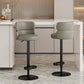 Glam Style Liftable Bar Stool Round Seat Counter Bar Stool for Home Use Clearhalo 'Bar Furniture' 'Bar Stools' 'bar_stools' 'furn' 'furn_bar_stools' 'Furniture' 'Kitchen & Dining Furniture' 6877956