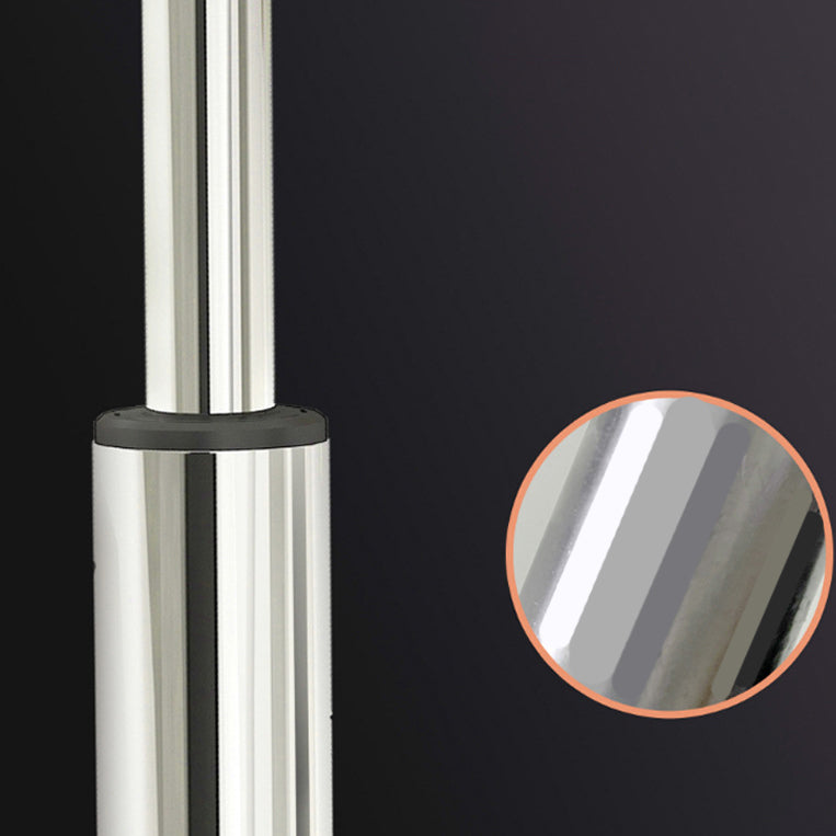 Glam Style Liftable Bar Stool Round Seat Counter Bar Stool for Home Use Clearhalo 'Bar Furniture' 'Bar Stools' 'bar_stools' 'furn' 'furn_bar_stools' 'Furniture' 'Kitchen & Dining Furniture' 6877963