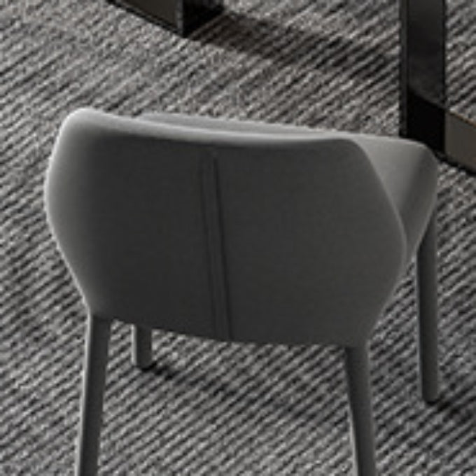 Eigentijdse keuken eetkamerstoel metalen poten Parsons stoel