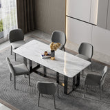 Silla de comedor de cocina contemporánea Pats de metal Silla Parsons Parsons