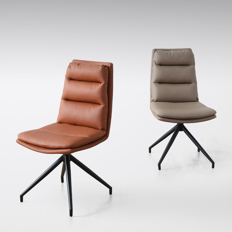 Faux lederen keuken eetstoelen eigentijdse zwenkzijkoelen