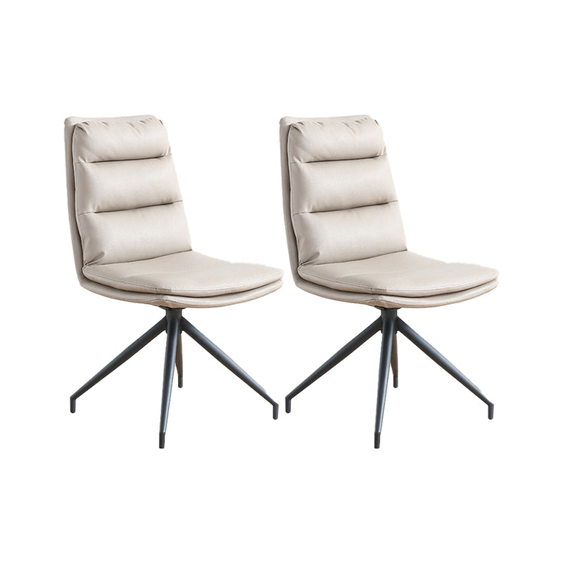 Faux lederen keuken eetstoelen eigentijdse zwenkzijkoelen