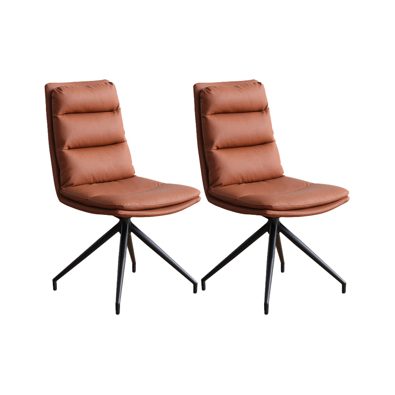 Faux lederen keuken eetstoelen eigentijdse zwenkzijkoelen