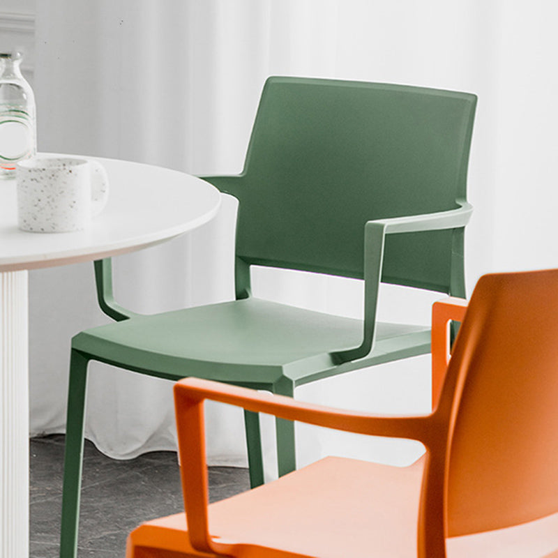 Zeitgenössische Küche Essstuhl Haus Plastik Essarm Stuhl
