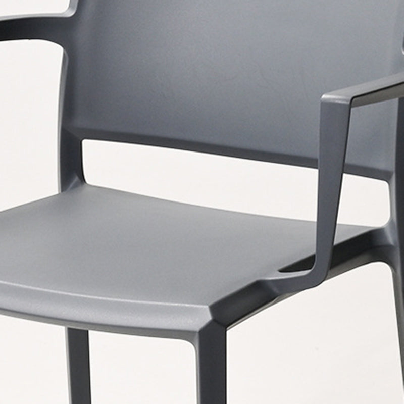 Zeitgenössische Küche Essstuhl Haus Plastik Essarm Stuhl