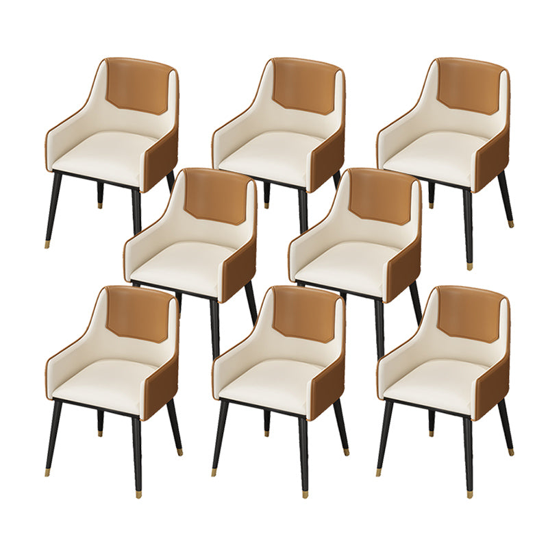 Chaise rembourrée à la maison fausse salle à manger Parsons Dining Chair