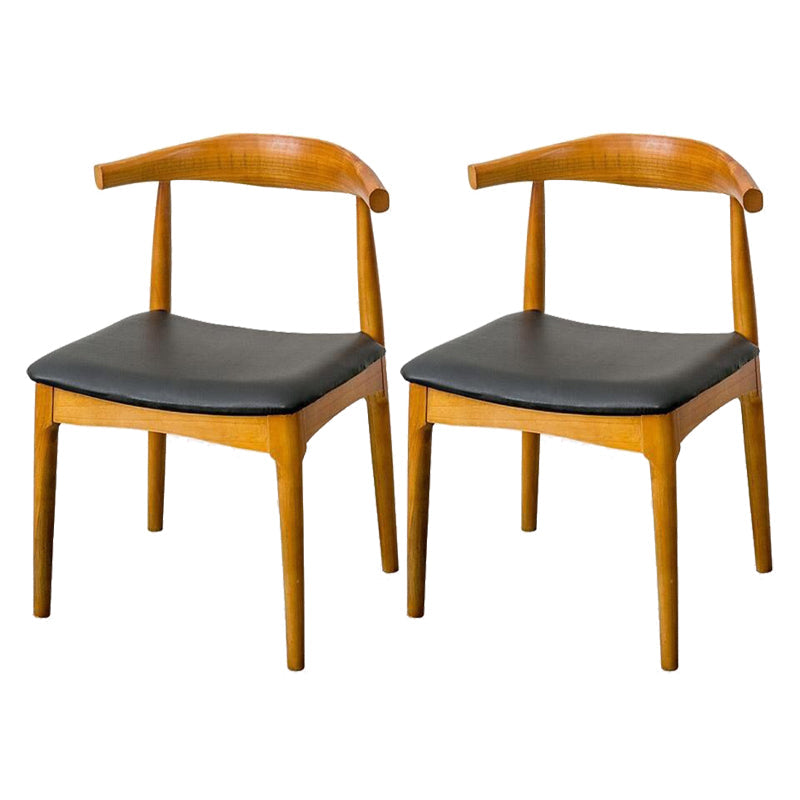 木製の椅子付きインダストリアルダイネットセット1/2/5 PCSパインウッドダイニングセット