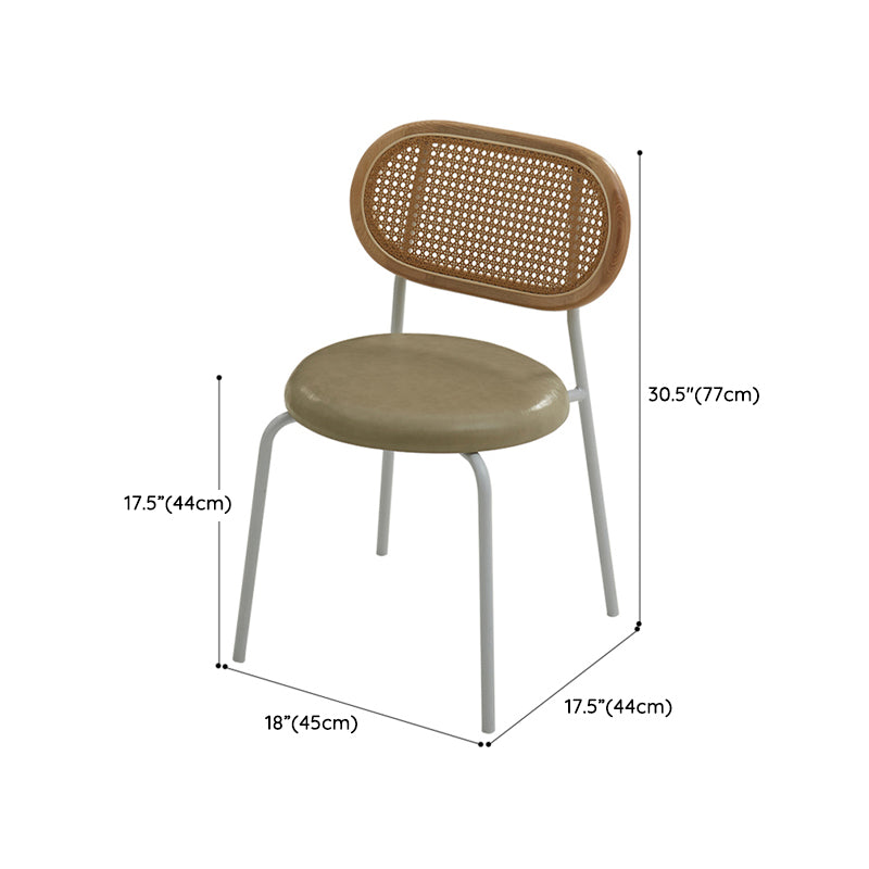 Natural Finish Dining Table Set with Acrylic Base 1/2/5/7 Pcs Ash Wood Dinette Set Clearhalo 'Dining Room Sets' 'Dining Tables & Seating' 'dining_room_set' 'furn' 'furn_dining_room_set' 'Furniture' 'Kitchen & Dining Furniture' 6878609