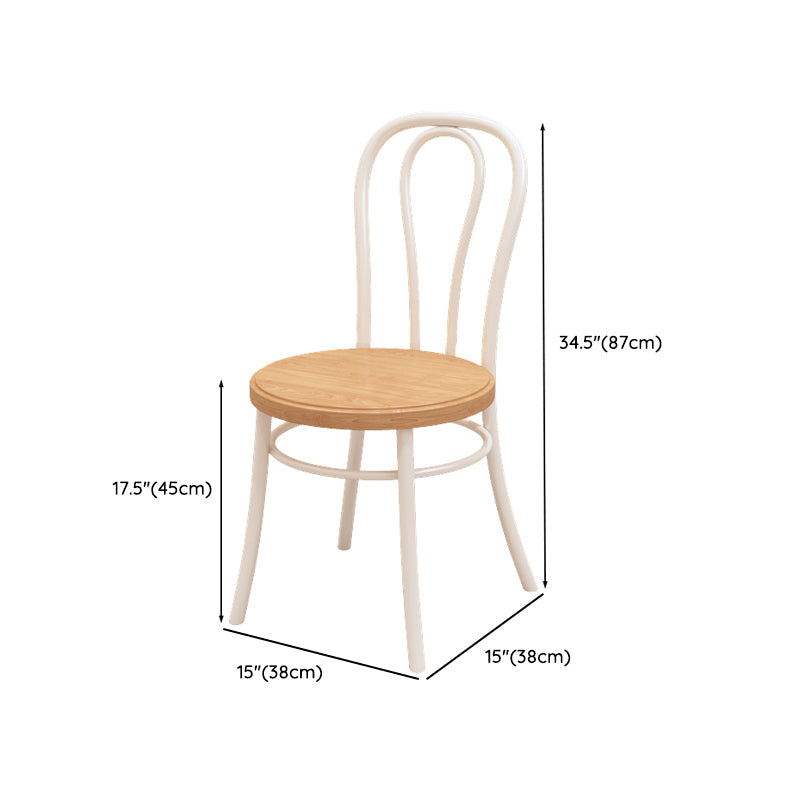 Pino legno moderno set da pranzo con cornice bianca 1/2/3/5 PC Dinette Set per casa