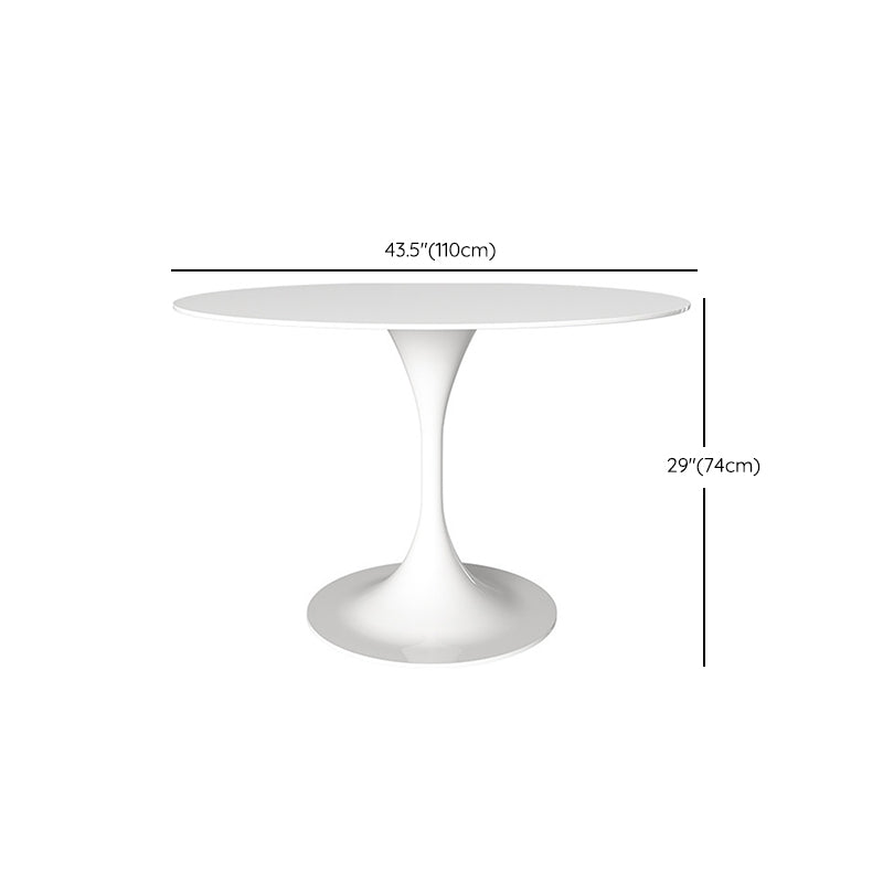Eettingskamer diner keukentafel tulpenbasis ronde eettafel