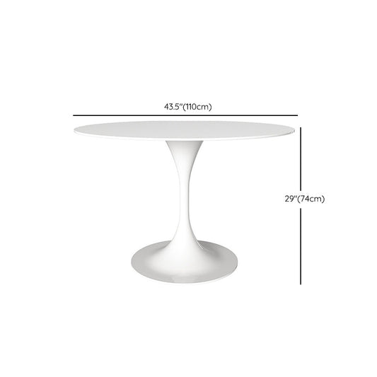 Eettingskamer diner keukentafel tulpenbasis ronde eettafel