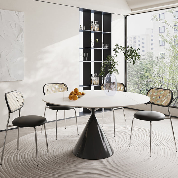 Dining Room Dinner Kitchen Table Modern Tulip Base Dining Table Clearhalo 'Dining Tables & Seating' 'Dining Tables' 'dining_table' 'furn' 'furn_dining_table' 'Furniture' 'Kitchen & Dining Furniture' 6878839