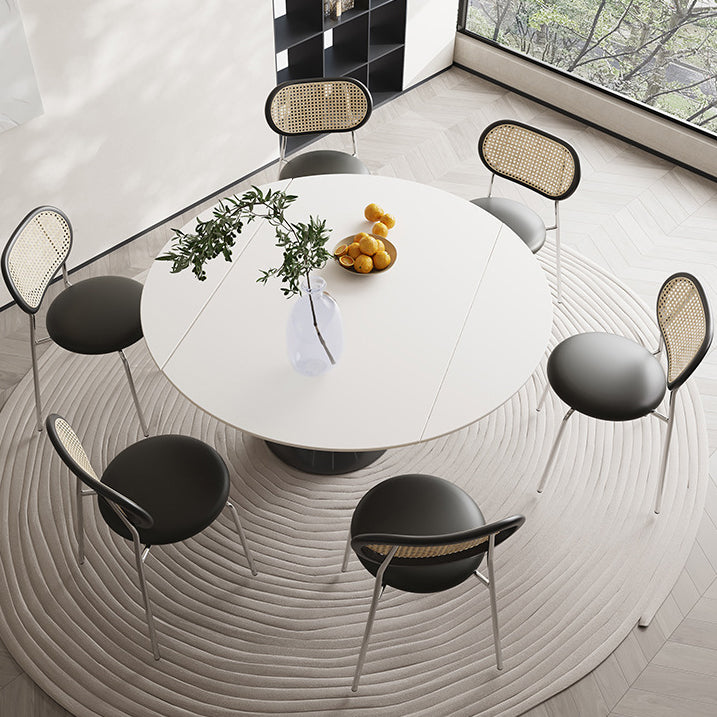 Dining Room Dinner Kitchen Table Modern Tulip Base Dining Table Clearhalo 'Dining Tables & Seating' 'Dining Tables' 'dining_table' 'furn' 'furn_dining_table' 'Furniture' 'Kitchen & Dining Furniture' 6878840