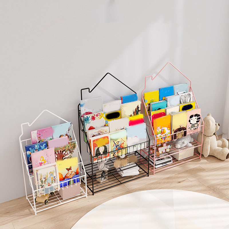 Estanterías escandinavas de estantería de estantería de la escalera cerrada incluida estantería