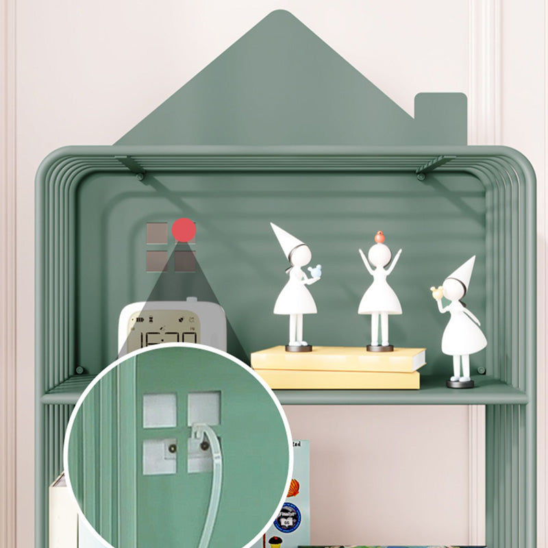 Open Back Standard Bookshelf Metal Shelves Included Bookcase Clearhalo 'Bookcases' 'furn' 'furn_bookcases' 'Furniture' 'Office Furniture' 6879305