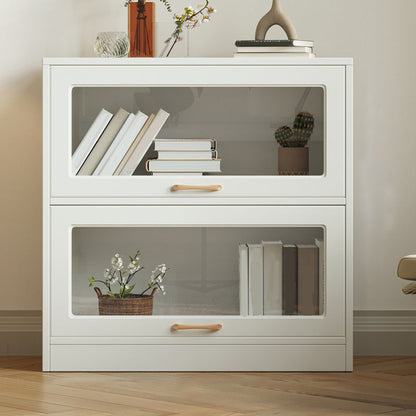 Libreria moderna in legno ingegnerizzato standard libreria bianca con armadi