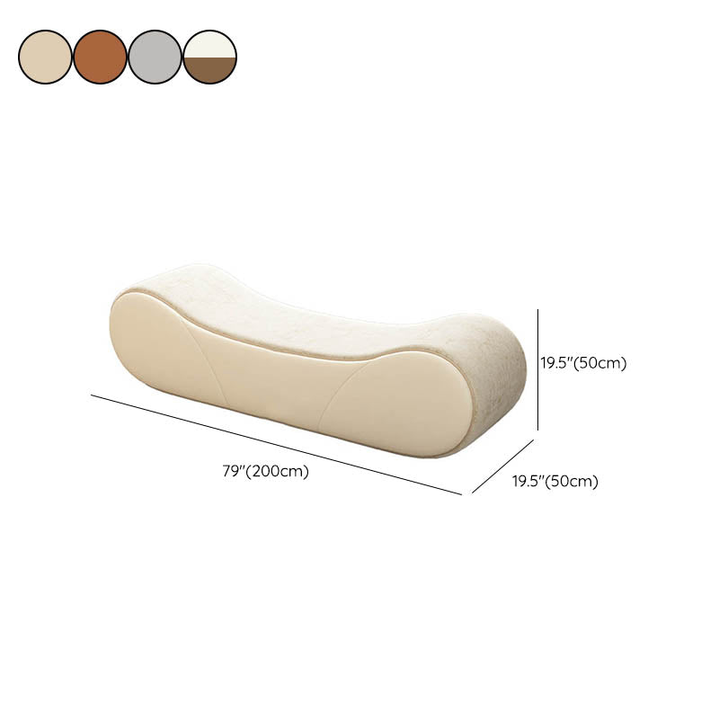 Bedroom Bench Modern Seating Bench with Upholstered , 19.5-inch W Clearhalo 'Benches' 'Chairs & Seating' 'furn' 'furn_benches' 'Furniture' 'Living Room Furniture' 6880578