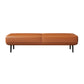15.6-inch W Bedroom Bench Modern Seating Bench with Upholstered Orange Clearhalo 'Benches' 'Chairs & Seating' 'furn' 'furn_benches' 'Furniture' 'Living Room Furniture' 6880627