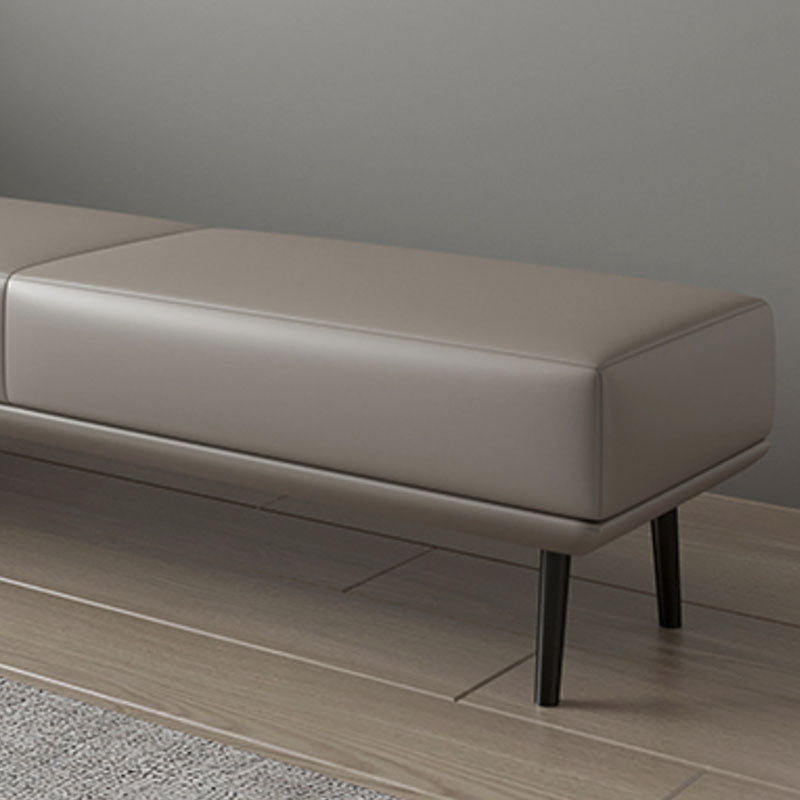 15.6-inch W Bedroom Bench Modern Seating Bench with Upholstered Clearhalo 'Benches' 'Chairs & Seating' 'furn' 'furn_benches' 'Furniture' 'Living Room Furniture' 6880630