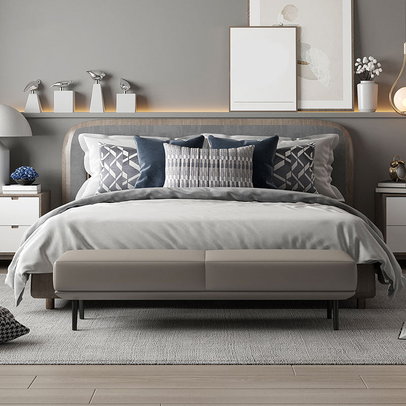 15.6-inch W Bedroom Bench Modern Seating Bench with Upholstered Clearhalo 'Benches' 'Chairs & Seating' 'furn' 'furn_benches' 'Furniture' 'Living Room Furniture' 6880634