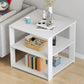 Engineered Wood Bookshelf Standard Scandinavian Open Back Bookcase 16"L x 16"W x 16"H White 3 Clearhalo 'Bookcases' 'furn' 'furn_bookcases' 'Furniture' 'Office Furniture' 6880682