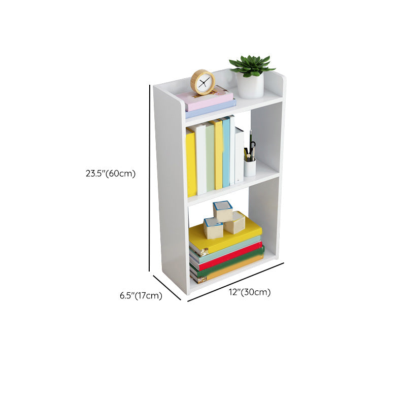 Engineered Wood Bookshelf Standard Scandinavian Open Back Bookcase Clearhalo 'Bookcases' 'furn' 'furn_bookcases' 'Furniture' 'Office Furniture' 6880709