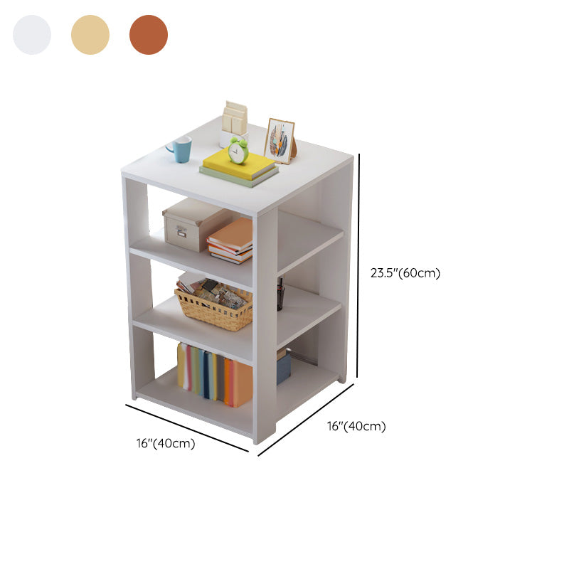 Engineered Wood Bookshelf Standard Scandinavian Open Back Bookcase Clearhalo 'Bookcases' 'furn' 'furn_bookcases' 'Furniture' 'Office Furniture' 6880715