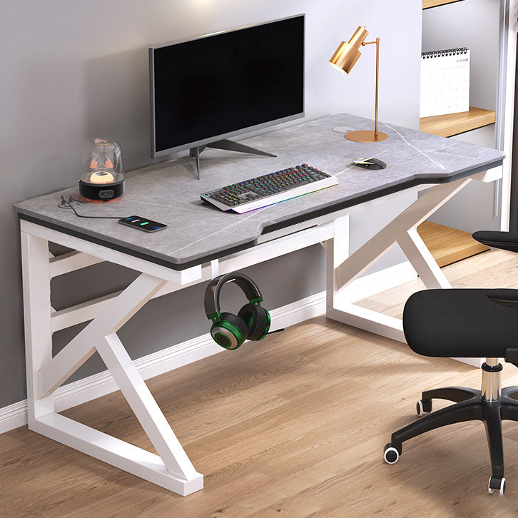 Scrivania da ufficio in pietra industriale 23,62 pollici