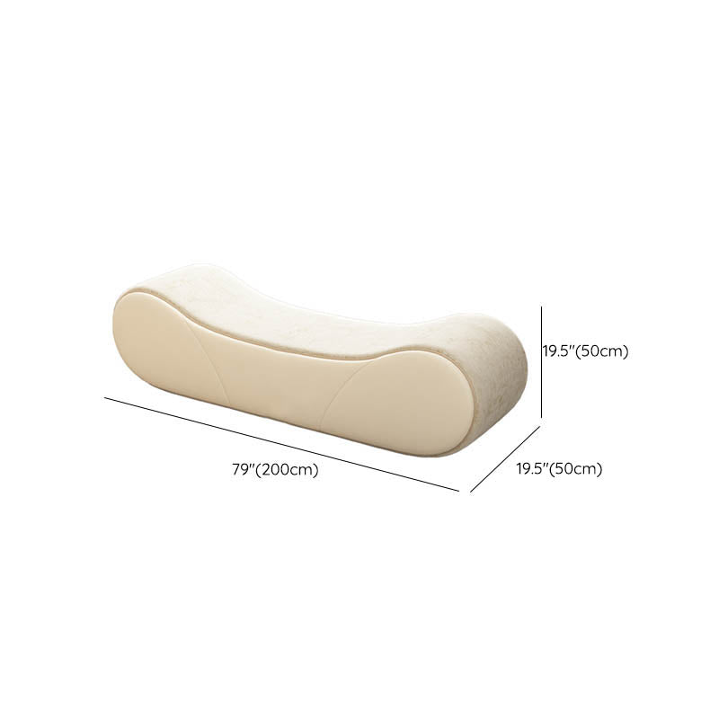 Modern Seating Bench Bedroom Bench with Upholstered , 19.5-inch Width Clearhalo 'Benches' 'Chairs & Seating' 'furn' 'furn_benches' 'Furniture' 'Living Room Furniture' 6880900