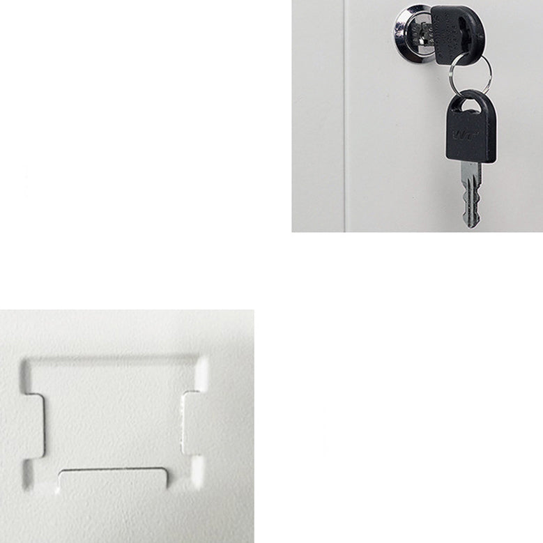 Armadio verticale per leisure bloccante solido mobile in metallo