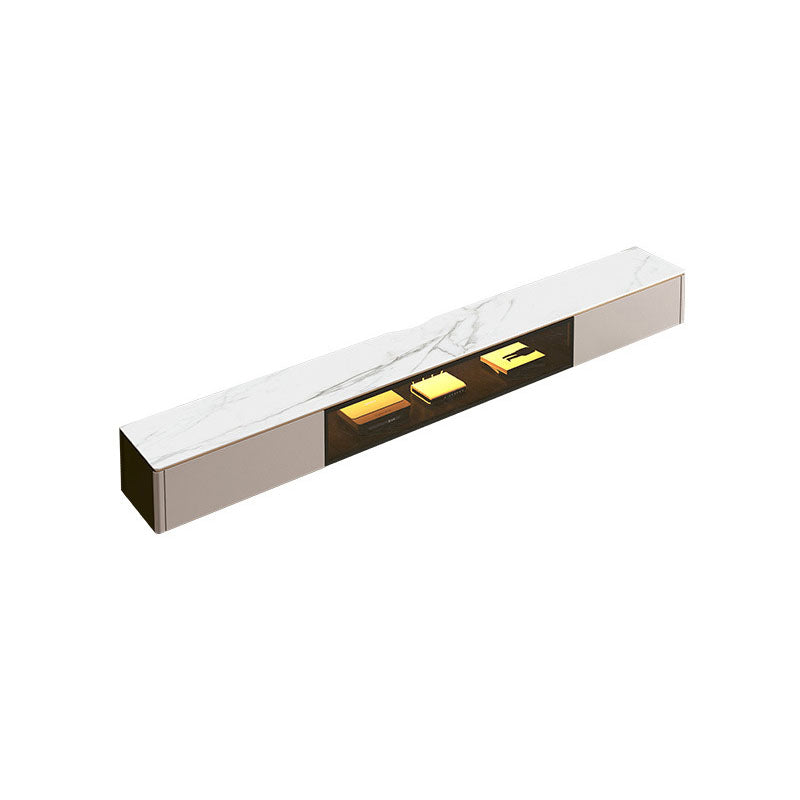 Zeitgenössische TV -Konsole -Stein -TV -Medienkonsole für Wohnzimmer