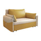 35.43"H Faux Leather Sleeper Sofa Upholstered Pillow Top Arms Sofa Bed