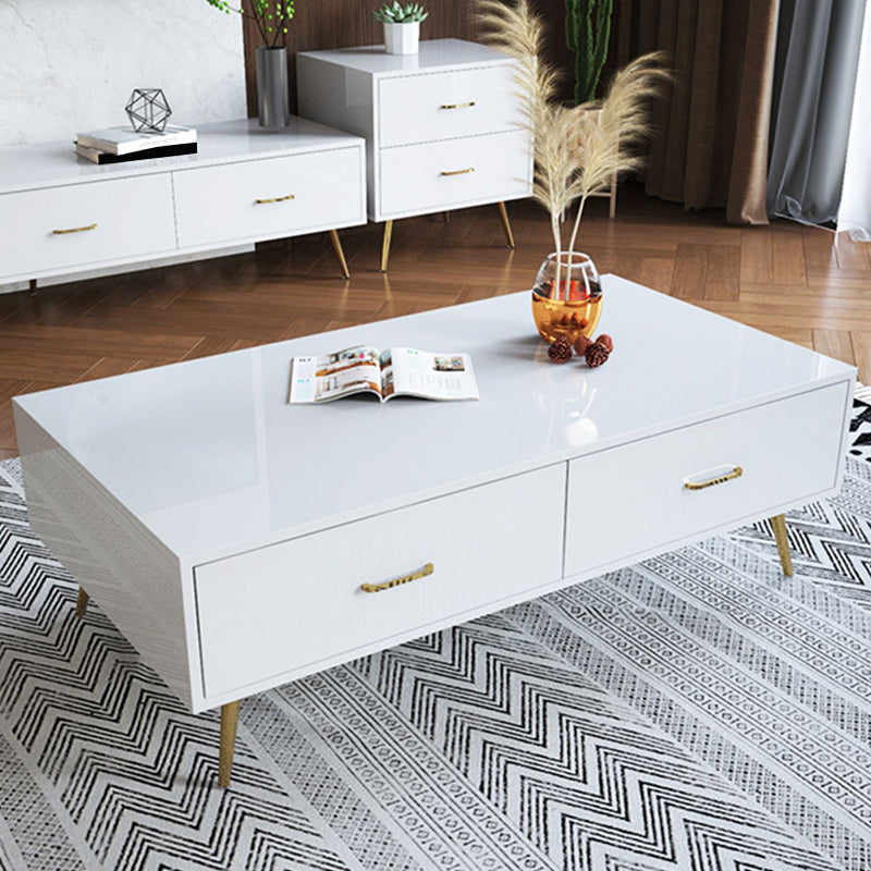 Glam Slate salontafel geen pijnlijke nestelende salontafel set