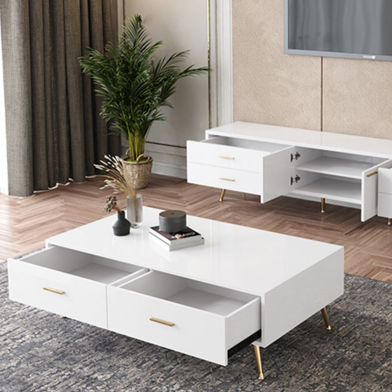 Glam Slate salontafel geen pijnlijke nestelende salontafel set