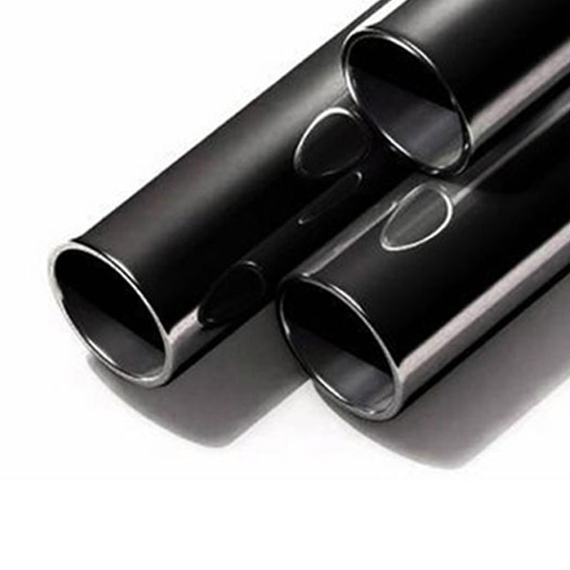 Letto a frame aperto nero/nero da 50 "letto in metallo alto con testiera