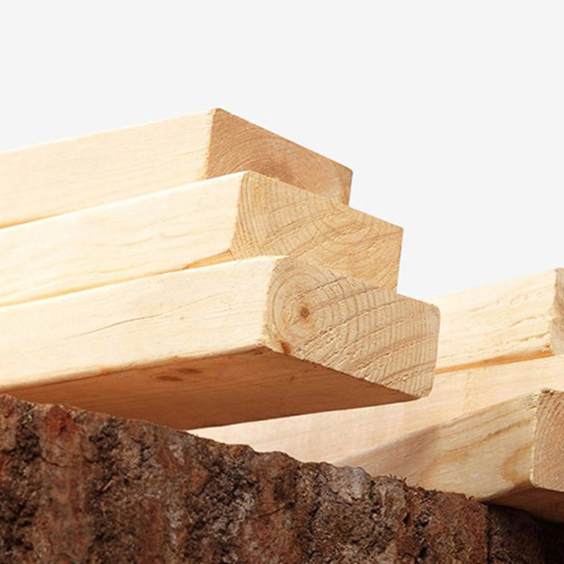 Contemporary Grey Standard Bed with Upholstered Headboard in Solid Wood Clearhalo 'Bedroom Furniture' 'Beds' 'furn' 'furn_beds' 'Furniture' 6882770