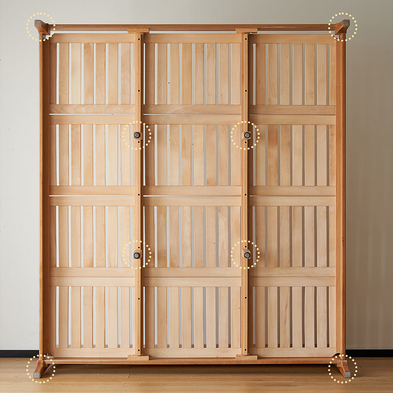 Modernes Standard -Bett Massivholzbettrahmen mit Kopfteil und Matratze