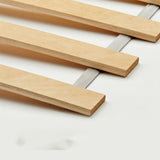 White Metal Panel Bed Glam Standard Bed with Open-Frame Headboard