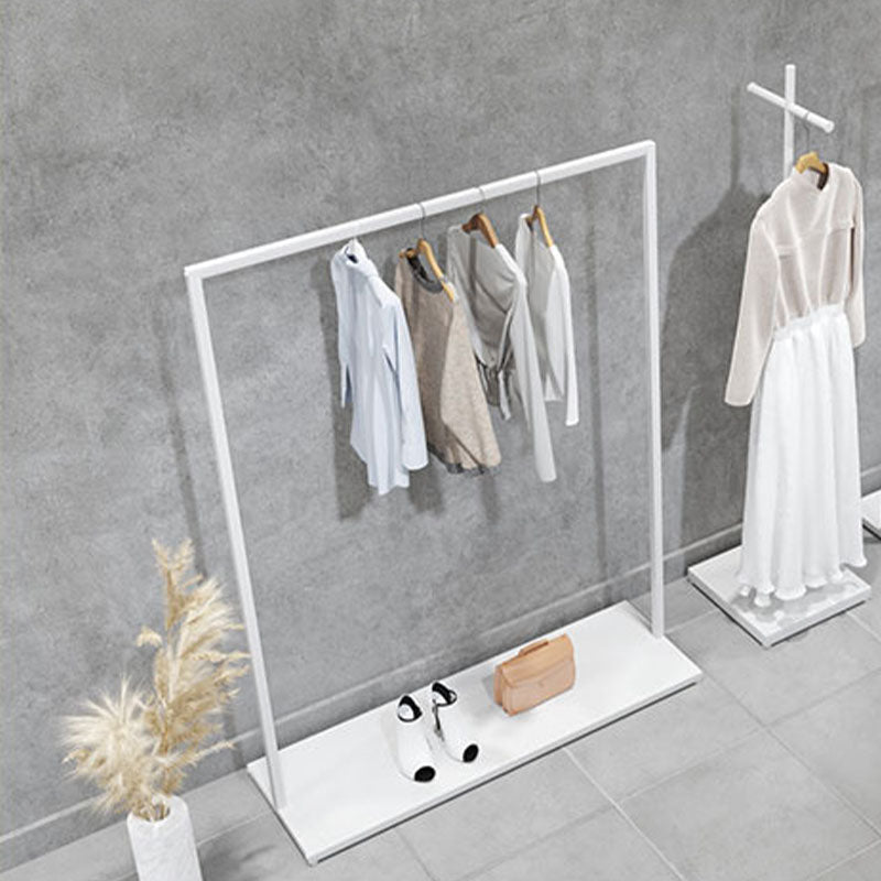 Contemporary Metal Coat Rack Free Standing Coat Hangers for Living Room Clearhalo 'Entry & Mudroom Furniture' 'furn' 'furn_hall_tree_coat_racks' 'Furniture' 'Hall Trees & Coat Racks' 'hall_tree_coat_racks' 6883354