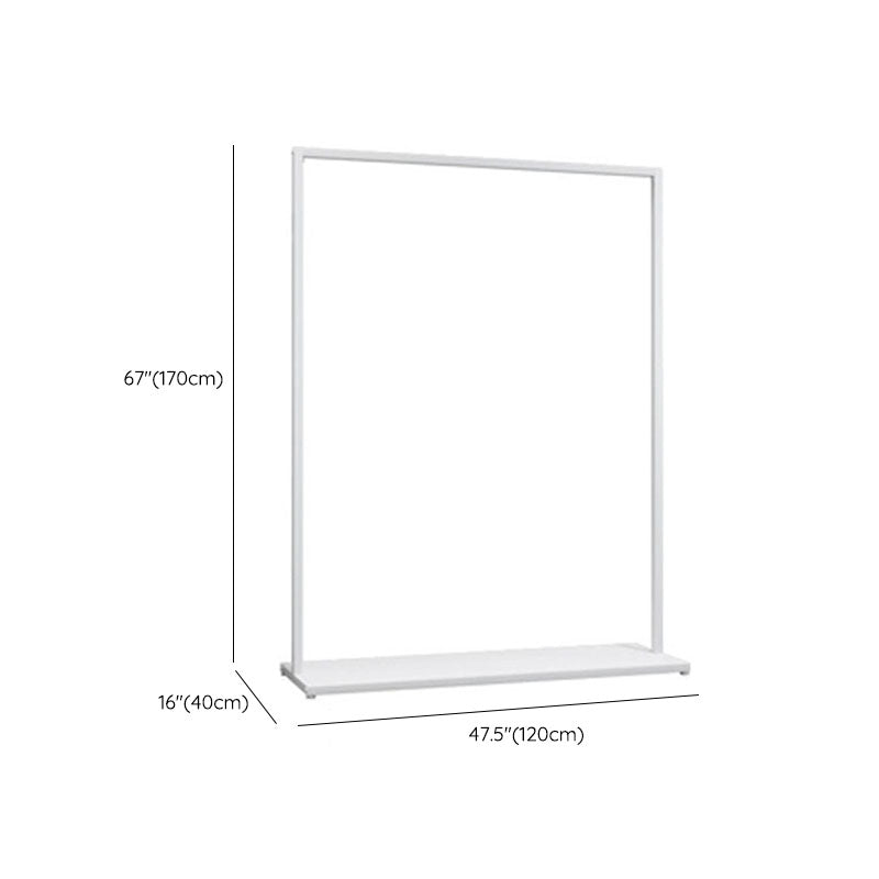 Contemporary Metal Coat Rack Free Standing Coat Hangers for Living Room Clearhalo 'Entry & Mudroom Furniture' 'furn' 'furn_hall_tree_coat_racks' 'Furniture' 'Hall Trees & Coat Racks' 'hall_tree_coat_racks' 6883363