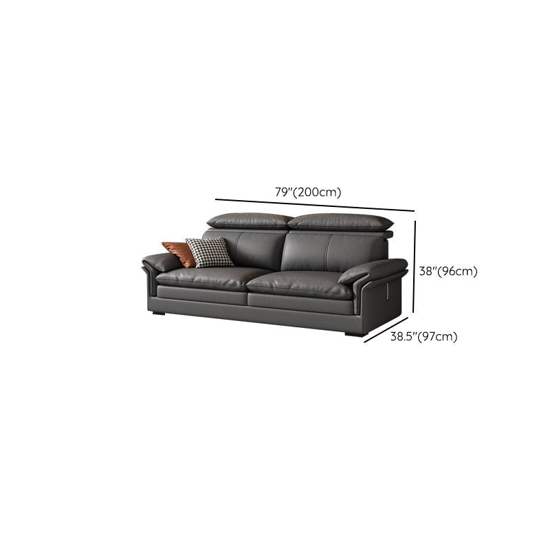 Divano sezionale del braccio superiore cuscino 37,79 ".