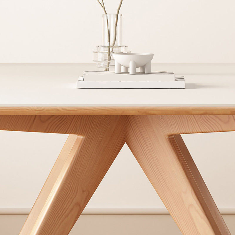 Moderno 1/4/5 pezzi set da pranzo tavolo da pranzo in pietra rettangolo per sala da pranzo