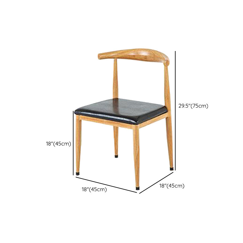 Juego de comedor de madera maciza 1/4/5 PCS Industrial Dinette Set para hogar