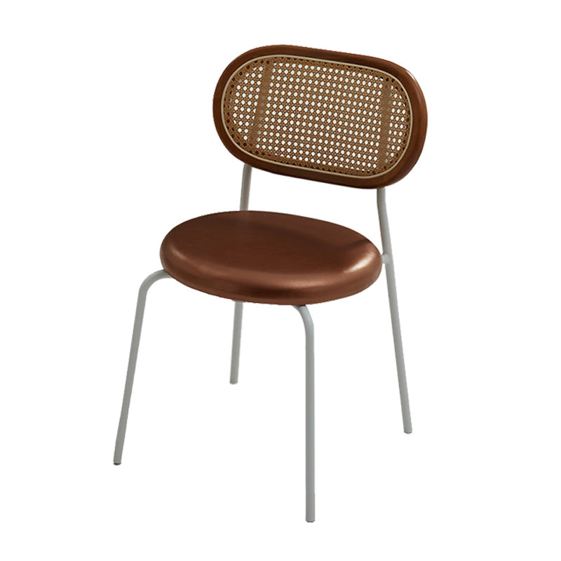 Brown Ash Wood Modern Dining Table Set 1/2/5 Pcs Dinette Set for Home Clearhalo 'Dining Room Sets' 'Dining Tables & Seating' 'dining_room_set' 'furn' 'furn_dining_room_set' 'Furniture' 'Kitchen & Dining Furniture' 6886538