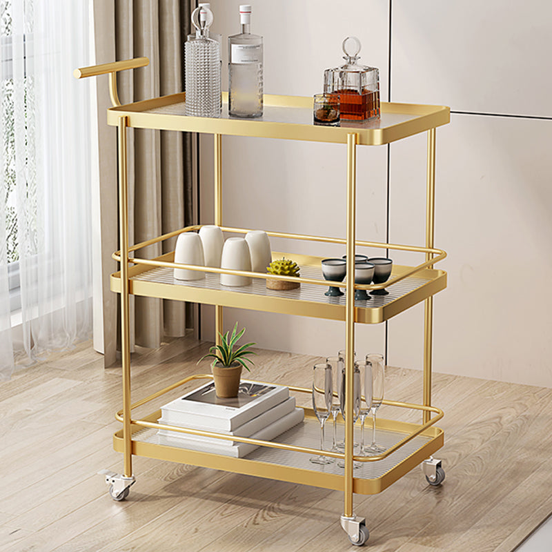 Dining Room Modern Prep Table Rolling Open Shelves Kitchen Trolley Clearhalo 'furn' 'furn_kitchen_islands_carts' 'Furniture' 'Kitchen & Dining Furniture' 'Kitchen Islands & Carts' 'kitchen_islands_carts' 6886821