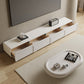 Enclosed Storage Stand Console White TV Media Console with Drawers Clearhalo 'furn' 'furn_tv_stands_entertainment_centers' 'Furniture' 'Living Room Furniture' 'TV Stands & Entertainment Centers' 'TV Stands & Media Storage Furniture' 'tv_stands_entertainment_centers' 6890319