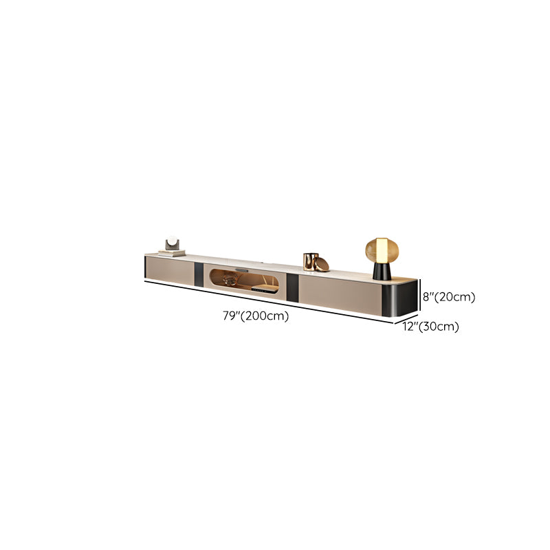 Modern TV Media Console Enclosed Storage TV Console with 2 Drawers Clearhalo 'furn' 'furn_tv_stands_entertainment_centers' 'Furniture' 'Living Room Furniture' 'TV Stands & Entertainment Centers' 'TV Stands & Media Storage Furniture' 'tv_stands_entertainment_centers' 6890358