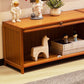 Enclosed Storage TV Console Scandinavian TV Media Console for Living Room Clearhalo 'furn' 'furn_tv_stands_entertainment_centers' 'Furniture' 'Living Room Furniture' 'TV Stands & Entertainment Centers' 'TV Stands & Media Storage Furniture' 'tv_stands_entertainment_centers' 6890370